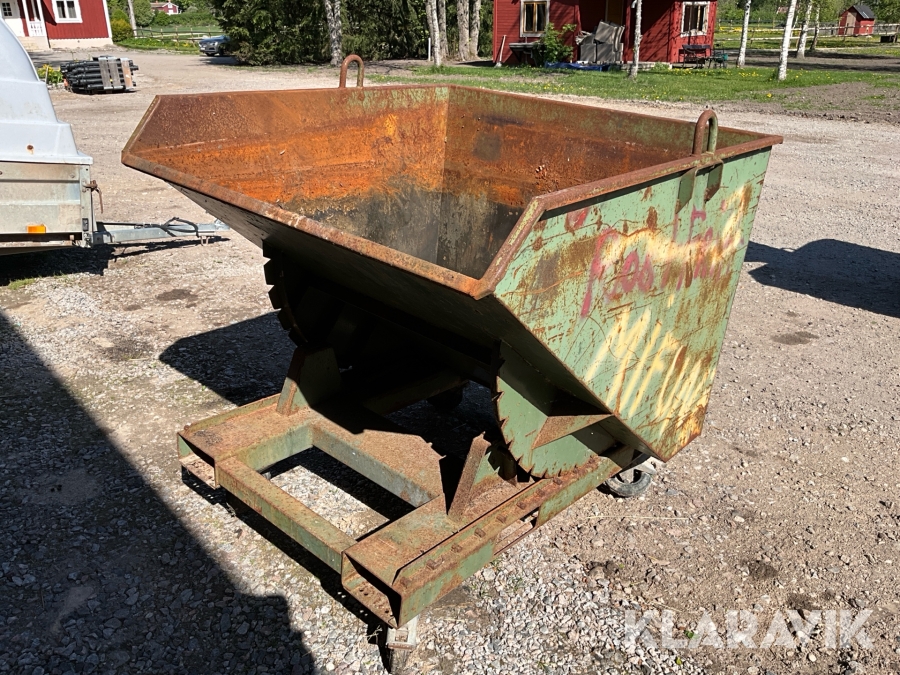 Containervagn på hjul Munck Industri AB