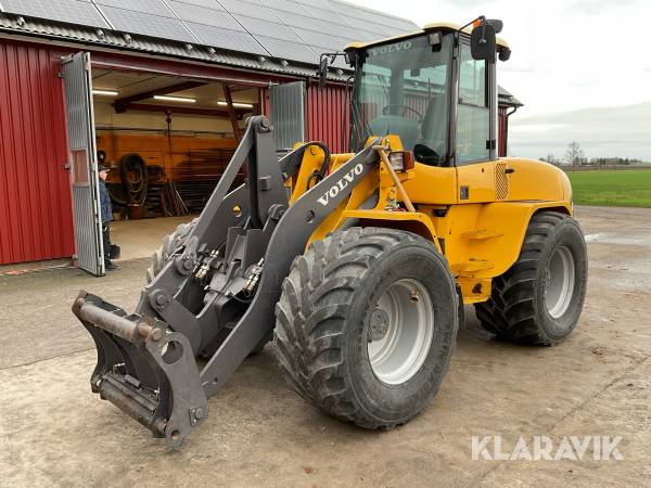 Hjullastare Volvo L40 med lång bom