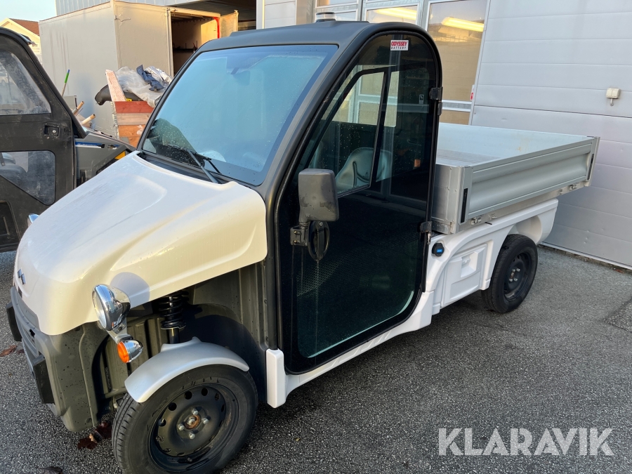 Elbil Ligier Professional Be Sun med tippflak