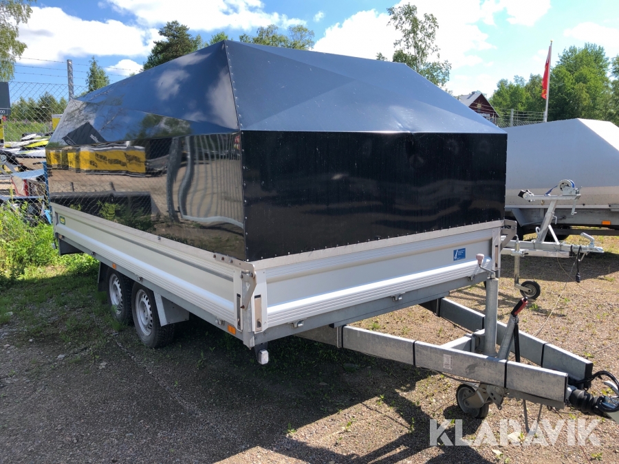 Boggievagn Unsinn GTP 2642-14-2040 med kåpa