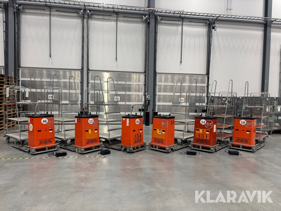 Plocktruck med vagn BT/Toyota Ergomover 609 6st