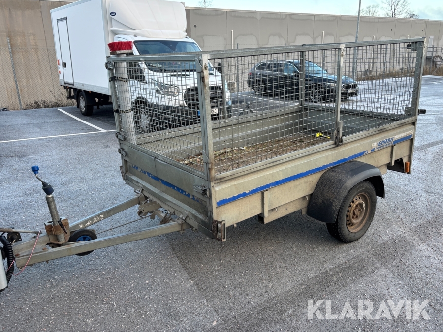 Personbilssläp Gisebo med tipp