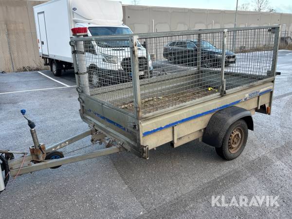 Personbilssläp Gisebo med tipp