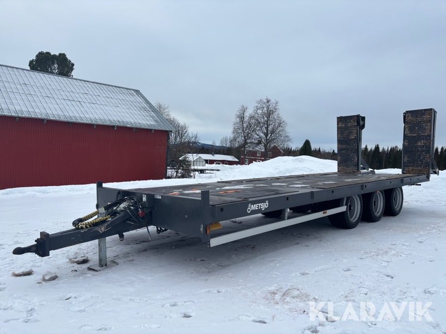 Traktordragen trailer Metsjö MT-3