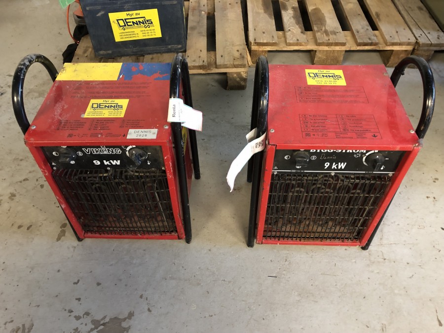 2st Varmluftsfläktar