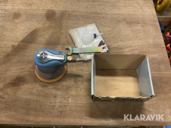 Slipmaskin Biltema Ø125 luftdriven