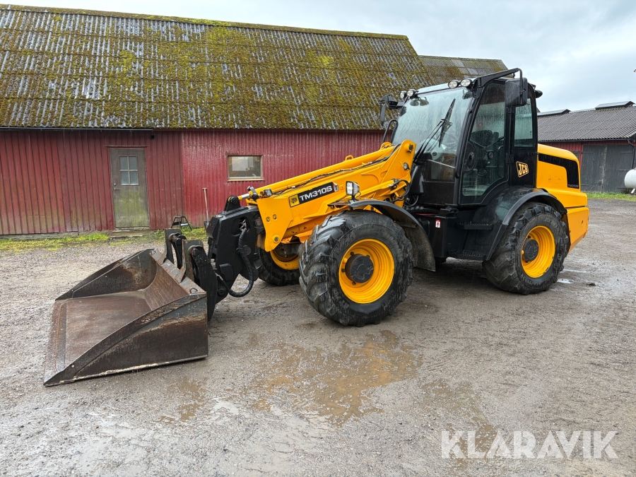 Teleskoplastare Hjullastare JCB TM310S Agri