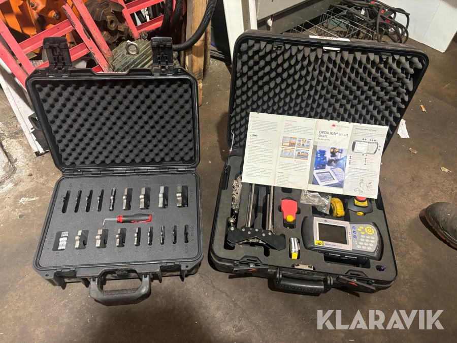 Uppriktnings instrument & shims Prüftechnik Optalign smart