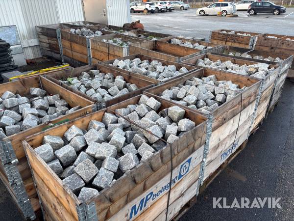 Smågatssten 16,5 pall
