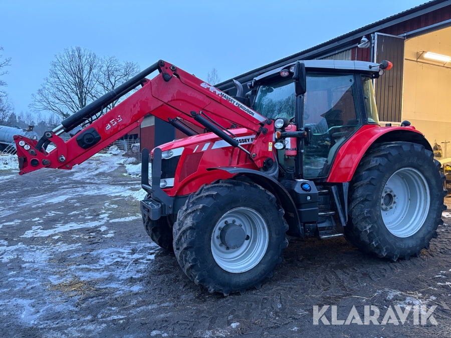 Traktor med lastare Massey Ferguson 6616 Dyna-VT