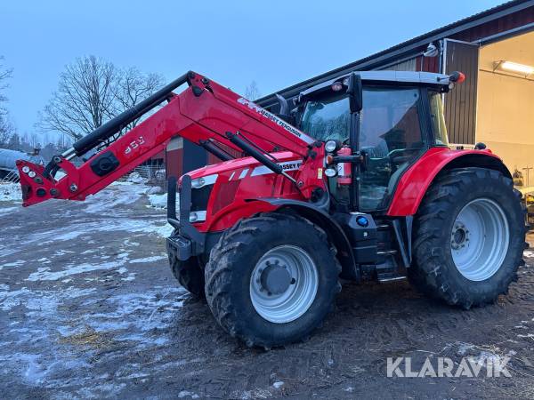 Traktor med lastare Massey Ferguson 6616 Dyna-VT