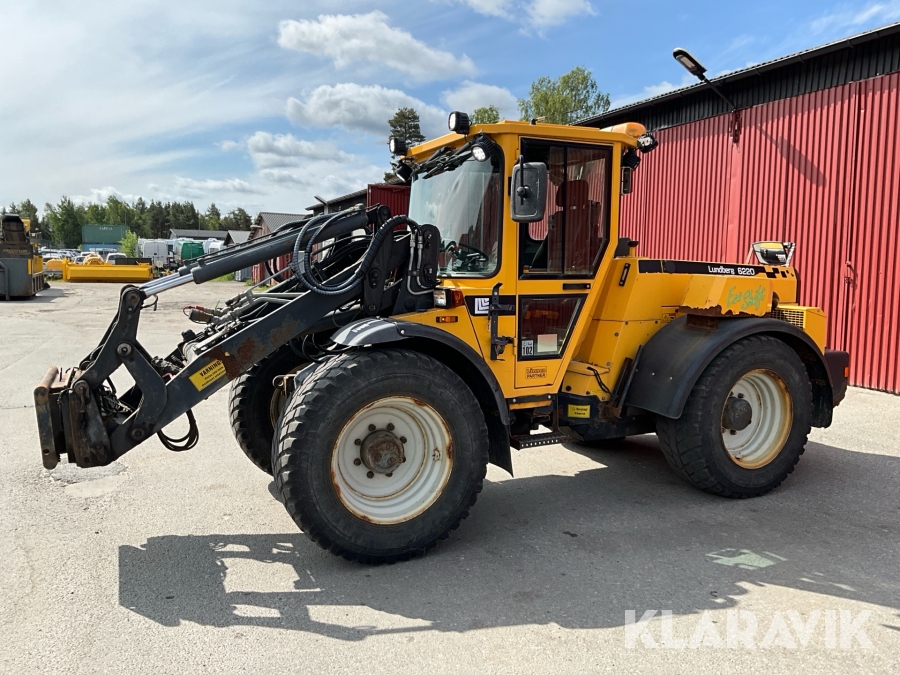 Hjullastare Lundberg 345 LSE 6220 med redskap