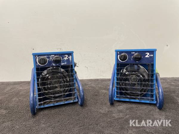 Varmluftsfläktar El-Björn VF 21 A 2st