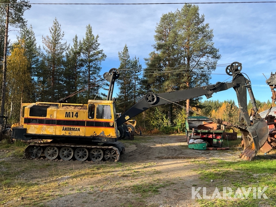 Lingrävare Åkerman M14