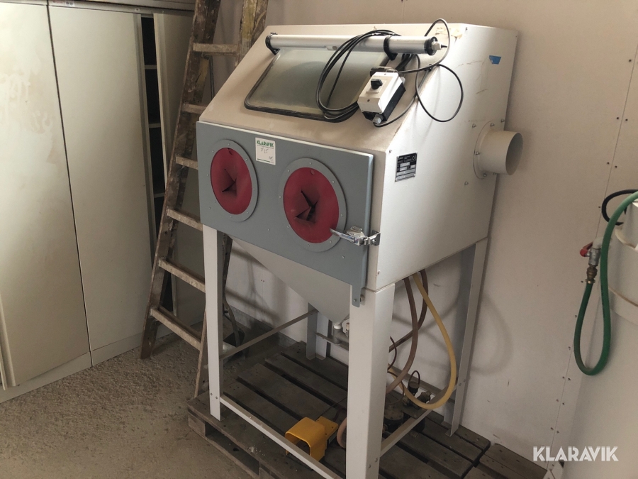 Blästerskåp inkl blästertank 