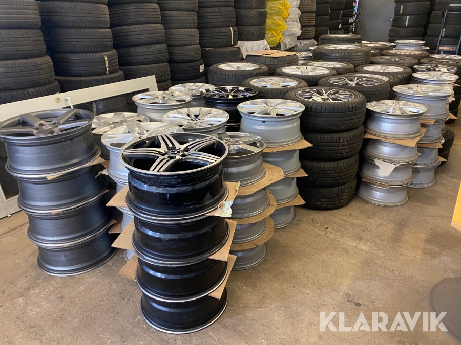 Fälgar 180 st BMW, Mercedes/ Seat/ Audi / Honda / Peugeot/ Volvo/ Toyota/ Hyundai/ Jaguar / Kia / Ford 15-19 Tum