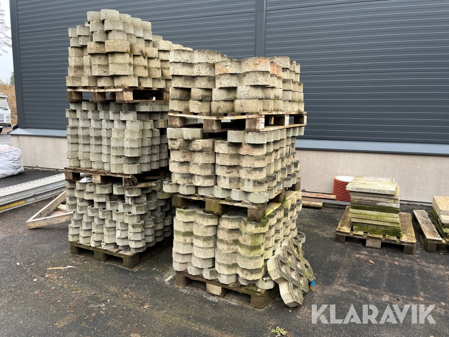 Gräsförstärkning av betong ca 100kvm