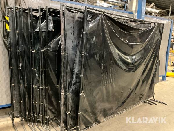 Svetsskärmvägg Stamos SWS02 5 st