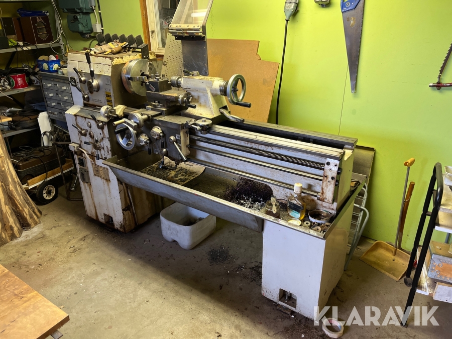 Svarv Storebro GK-195 med mycket tillbehör