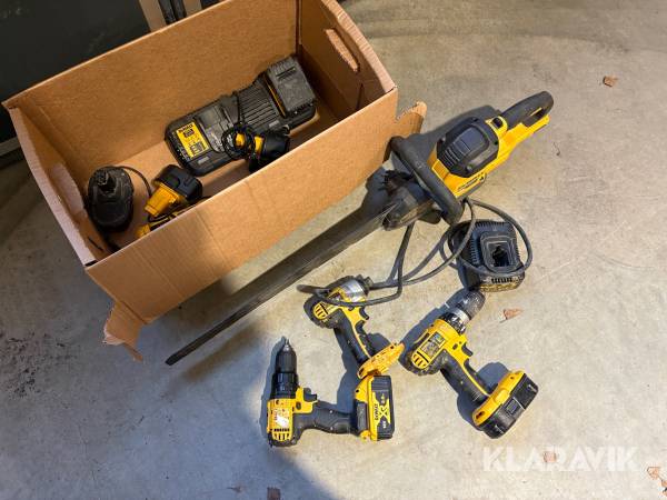 Handverktyg Dewalt DC725, DCS397, DCD780