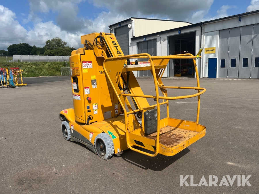 Pelarlift Haulotte Star 10 batteri med jibb