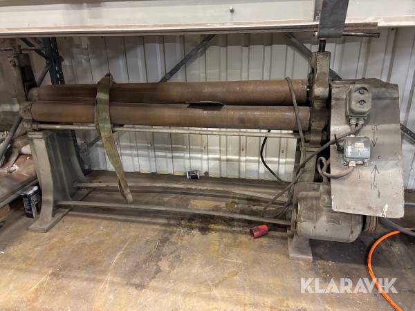 Plåtvals / Bockvals 3-vals