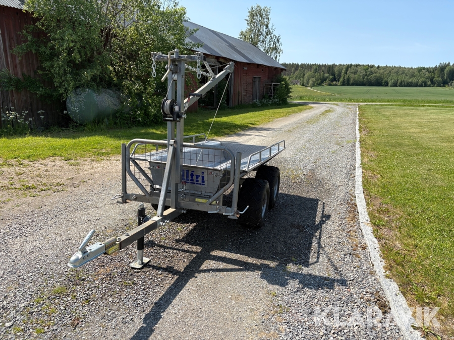 Huggarvagn / timmervagn  ATV Kellfri 23-TVO7K-S