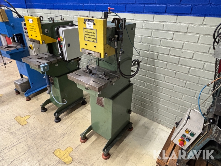 Verkstadspress John Böhlmarks mekaniska verkstads ab