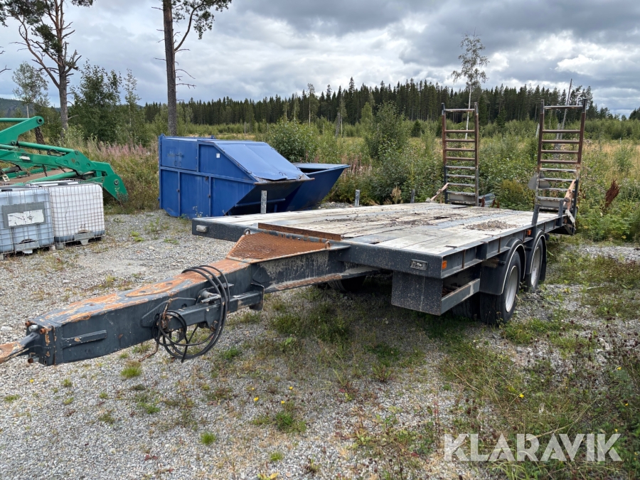 Maskinsläp Bålsta-släpet 10Ton