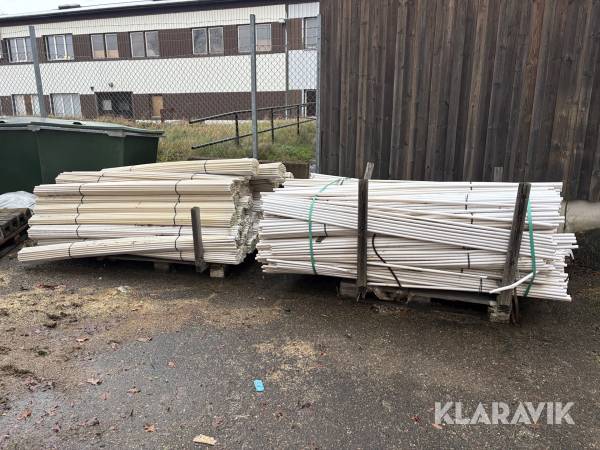  PVC rör Bebex Ed-Wa 16 och 20mm 2 st pallar