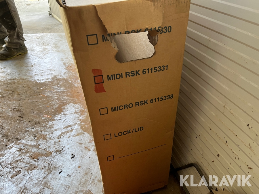 Pelletsförråd Mafa Midi