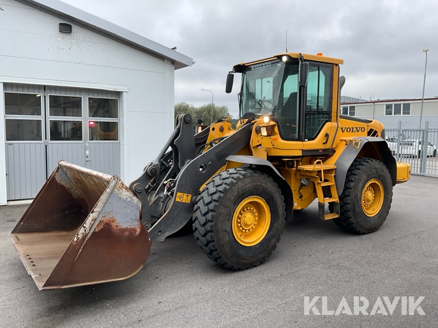 Hjullastare Volvo L70F med skopa