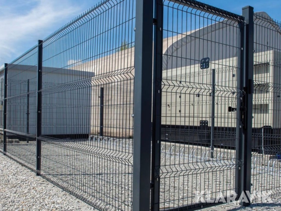 Panelstaket 3D 250m (Nytt) Antracit