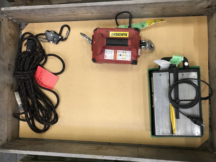 VINSCH, KAKELSÅG, FALLSTOPPSLINA