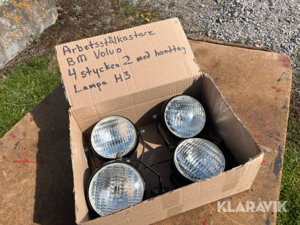 Arbetsbelysning Volvo BM