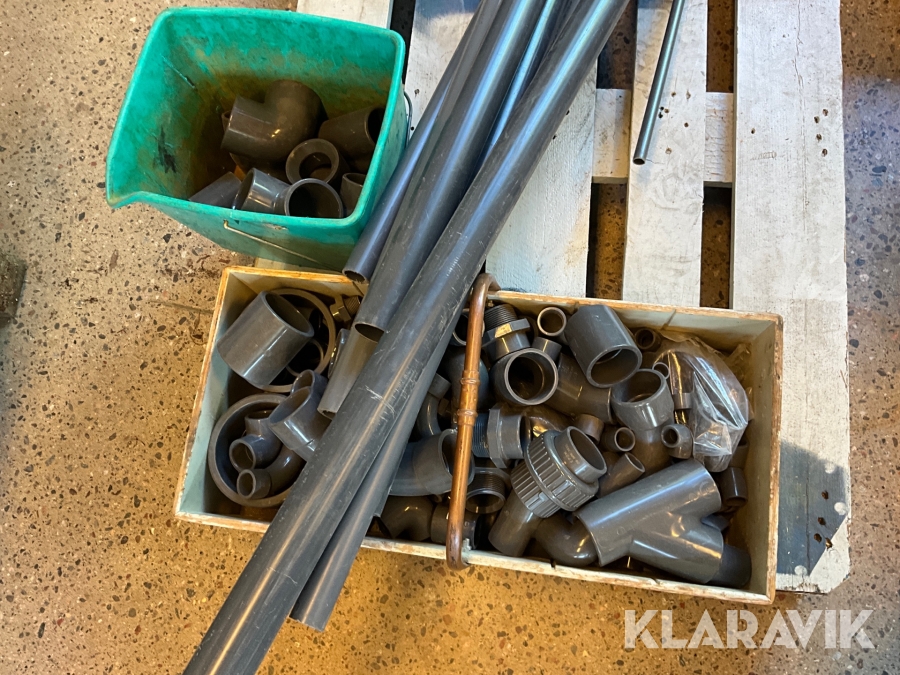 Kemirör / tryck-pvc rör, Huddinge, Klaravik auktioner