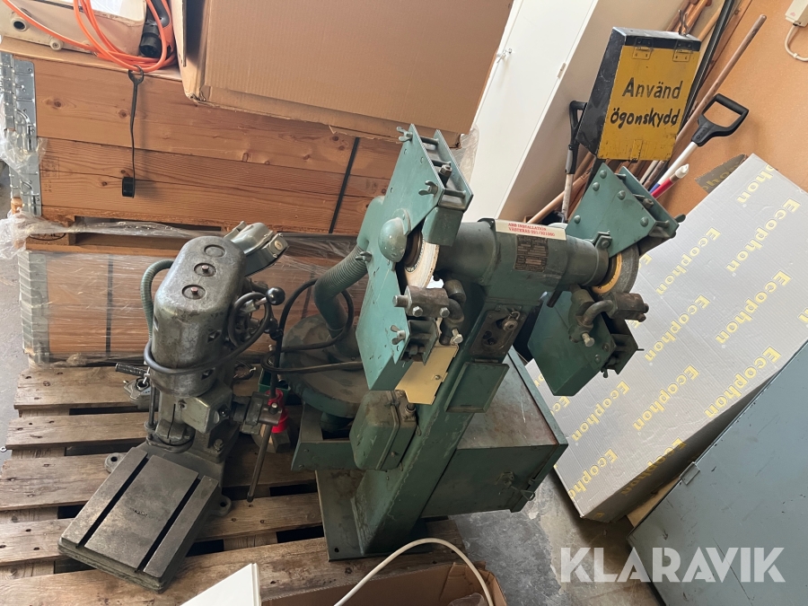 Borrmaskin och slipmaskin Arboga/Sivers Häger