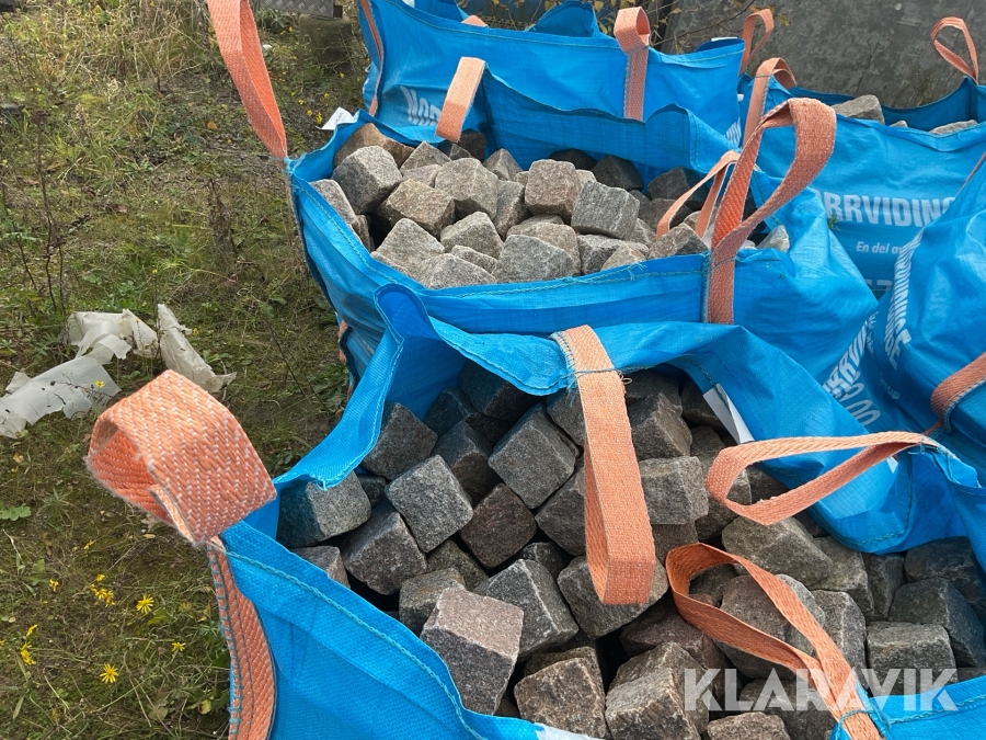 Smågatsten 4 säckar