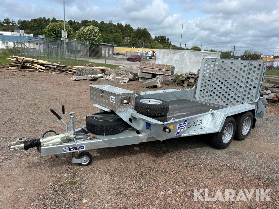 Maskinsläp Ifor williams GH 1054