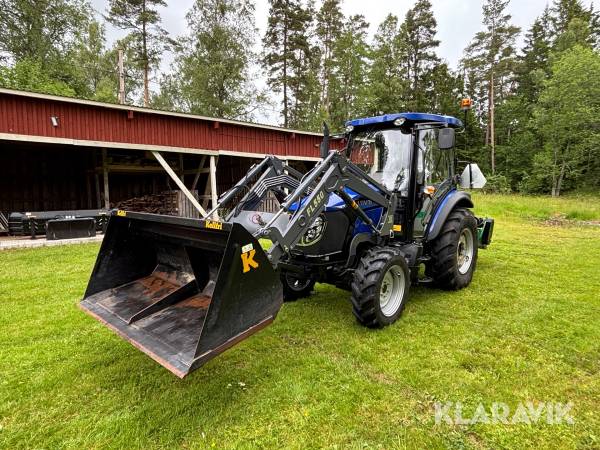 Traktor Lovol M504 med frontlastare & redskap