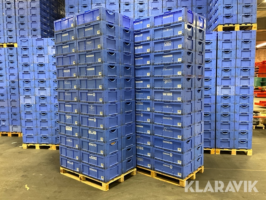 Plastlådor 104st Schäfer