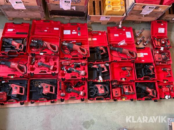 Paket med handverktyg Hilti