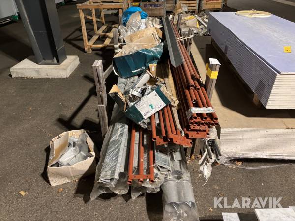 Diverse plåt 1st häck