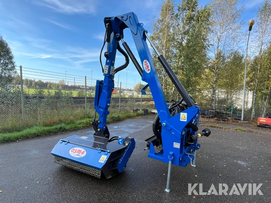 Släntklippare Osma DHPS 600 Avant med TPC 125 klippaggregat