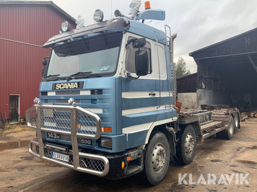 Trailerlastbil Scania R143 HL8X2L