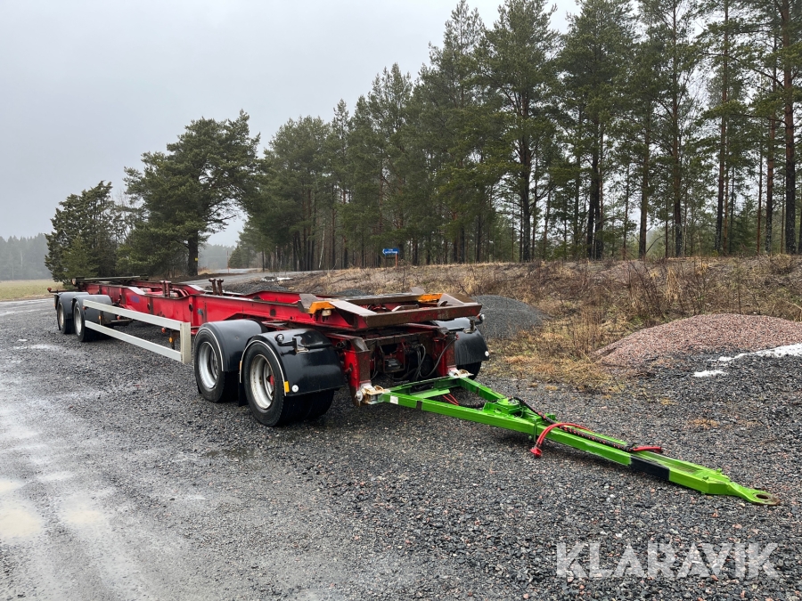 Lastväxlarvagn Mjölbysläpet SFL4-12.5-3 MST Kusken