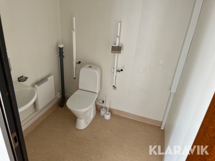 Personalbod Kils Volymbyggen med 2 toaletter