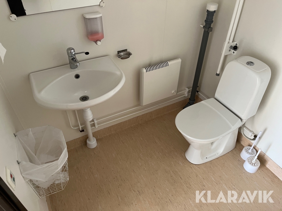 Personalbod Kils Volymbyggen med 2 toaletter