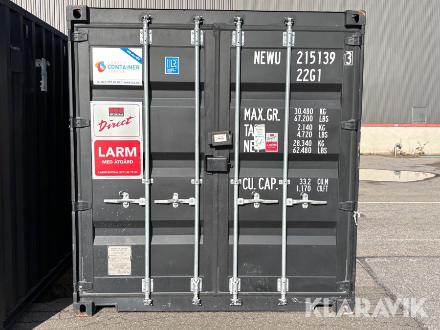 Container Lundby Container Service AB 20 fot 