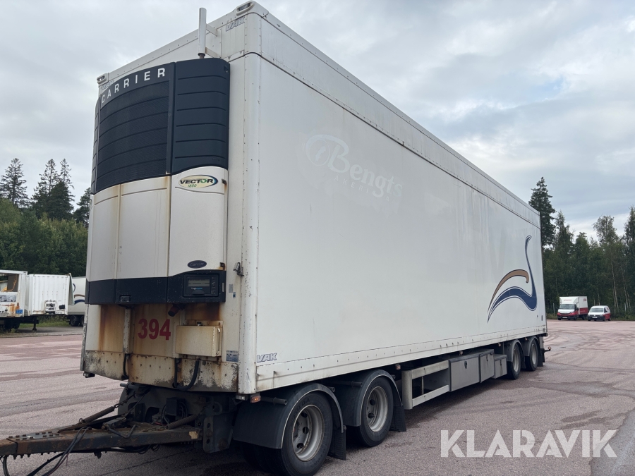 Släp VAK V-4-40 dubbelplanare